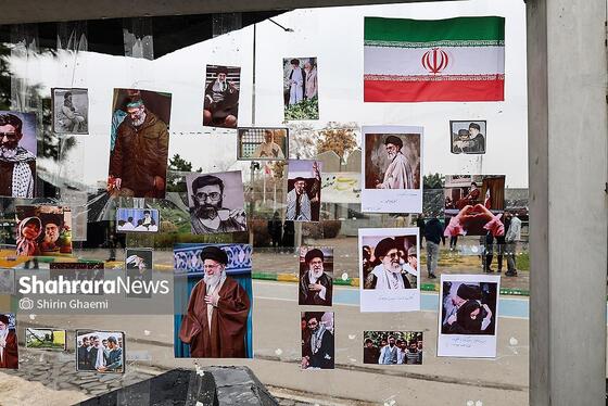 گزارش تصویری | شهر در سوگ رهبر شهید