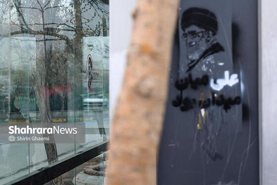 گزارش تصویری | شهر در سوگ رهبر شهید