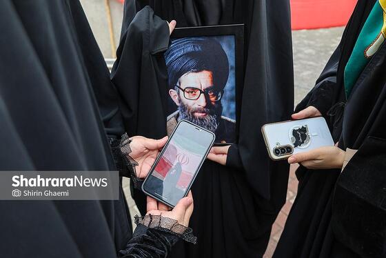 گزارش تصویری | شهر در سوگ رهبر شهید