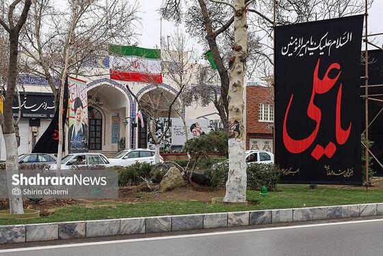 گزارش تصویری | شهر در سوگ رهبر شهید