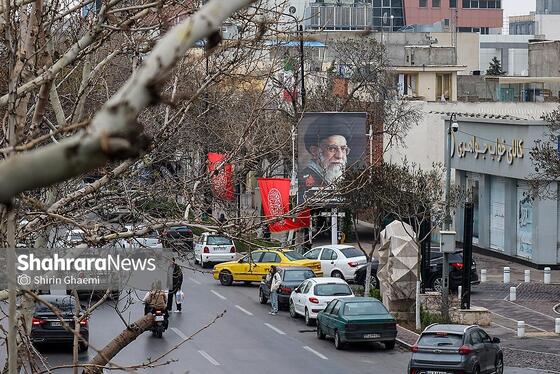 گزارش تصویری | شهر در سوگ رهبر شهید