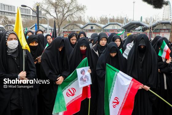 گزارش تصویری | تجمع دانشجویان مشهد در حمایت از پاسخ ایران به تجاوز آمریکایی - صهیونیستی به کشور (۱۲ اسفند ۱۴۰۴)