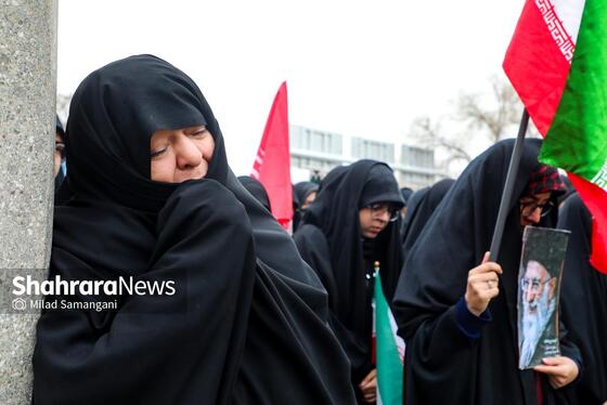 گزارش تصویری | تجمع دانشجویان مشهد در حمایت از پاسخ ایران به تجاوز آمریکایی - صهیونیستی به کشور (۱۲ اسفند ۱۴۰۴)