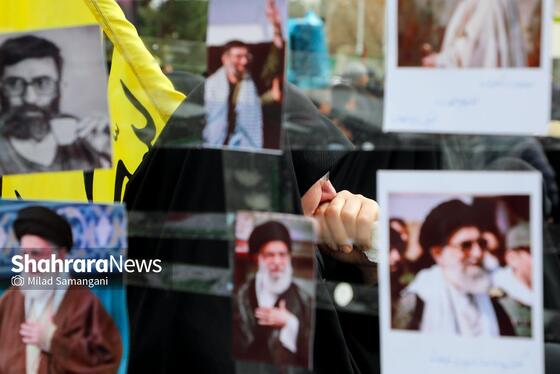 گزارش تصویری | تجمع دانشجویان مشهد در حمایت از پاسخ ایران به تجاوز آمریکایی - صهیونیستی به کشور (۱۲ اسفند ۱۴۰۴)