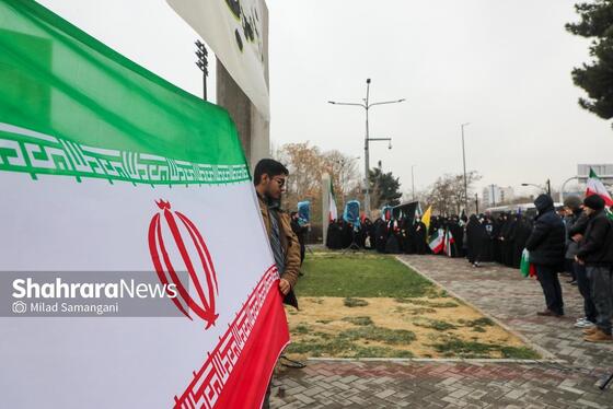 گزارش تصویری | تجمع دانشجویان مشهد در حمایت از پاسخ ایران به تجاوز آمریکایی - صهیونیستی به کشور (۱۲ اسفند ۱۴۰۴)
