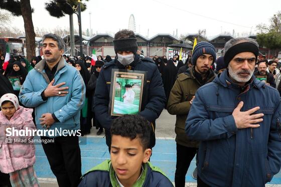 گزارش تصویری | تجمع دانشجویان مشهد در حمایت از پاسخ ایران به تجاوز آمریکایی - صهیونیستی به کشور (۱۲ اسفند ۱۴۰۴)