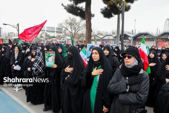 گزارش تصویری | تجمع دانشجویان مشهد در حمایت از پاسخ ایران به تجاوز آمریکایی - صهیونیستی به کشور (۱۲ اسفند ۱۴۰۴)