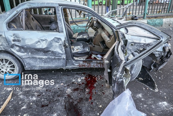 محله فکوری تهران بعد از حملات هوایی دشمن (۱۲ اسفند ۱۴۰۴)