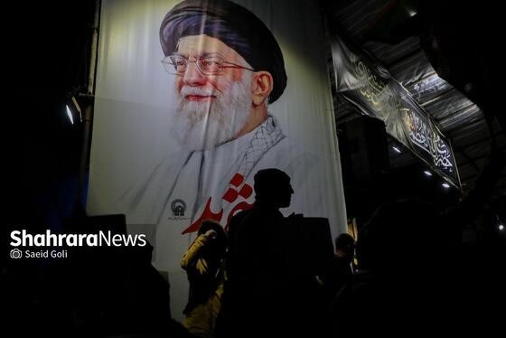 گزارش تصویری | مشهد ایستاده در کنار مدافعان وطن