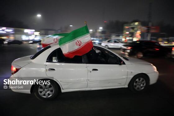 گزارش تصویری | مشهد ایستاده در کنار مدافعان وطن