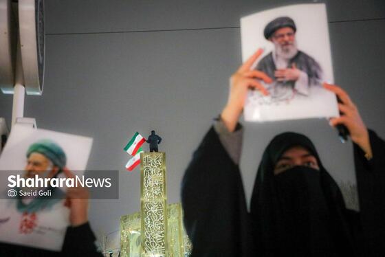 گزارش تصویری | مشهد ایستاده در کنار مدافعان وطن