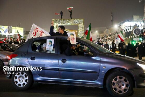 گزارش تصویری | مشهد ایستاده در کنار مدافعان وطن