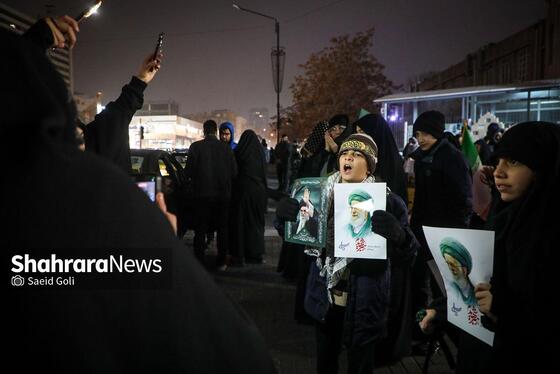 گزارش تصویری | مشهد ایستاده در کنار مدافعان وطن