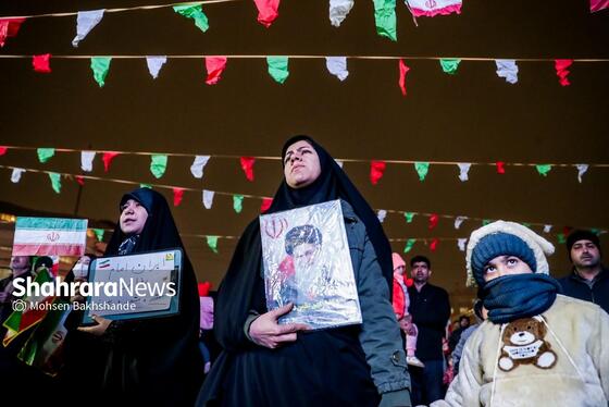 گزارش تصویری | مشهد ایستاده در کنار مدافعان وطن -۲