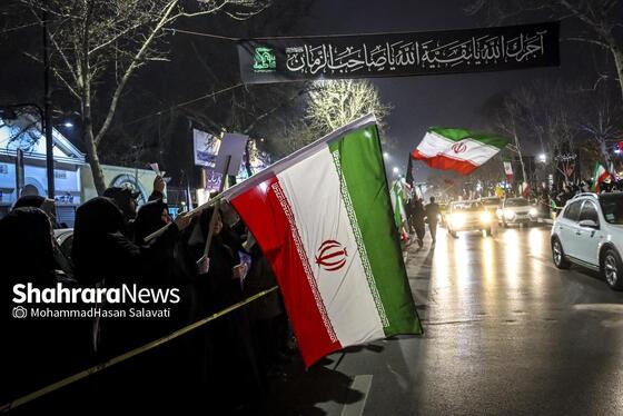 گزارش تصویری | مشهد ایستاده در کنار مدافعان وطن - ۳