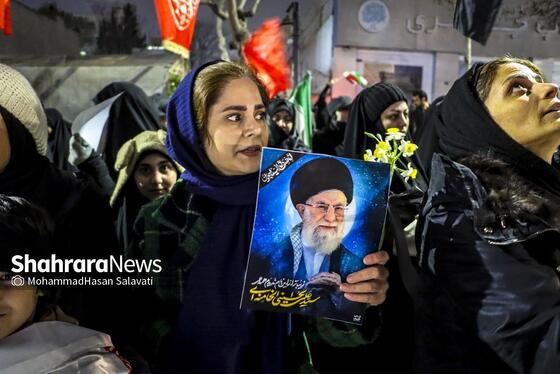 گزارش تصویری | مشهد ایستاده در کنار مدافعان وطن - ۳