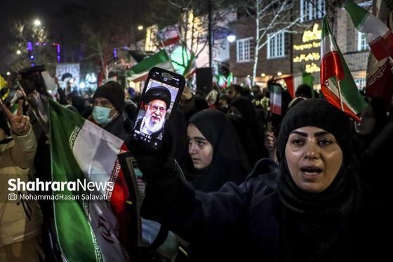 گزارش تصویری | مشهد ایستاده در کنار مدافعان وطن - ۳