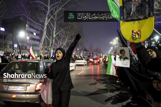 گزارش تصویری | مشهد ایستاده در کنار مدافعان وطن - ۳