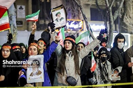 گزارش تصویری | مشهد ایستاده در کنار مدافعان وطن - ۳