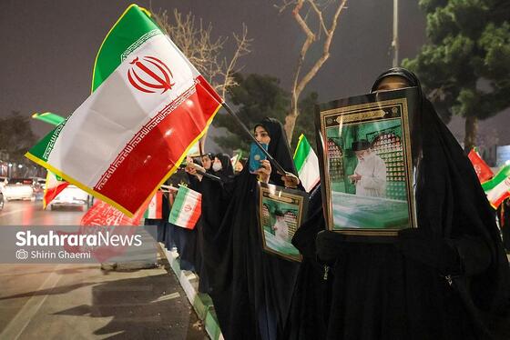 گزارش تصویری | مشهد ایستاده در کنار مدافعان وطن - ۴