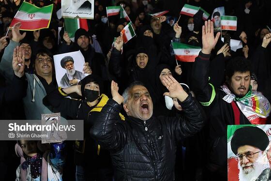 گزارش تصویری | مشهد ایستاده در کنار مدافعان وطن - ۴