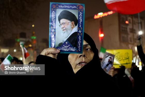 گزارش تصویری | مشهد ایستاده در کنار مدافعان وطن - ۴