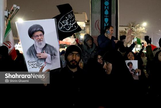 گزارش تصویری | مشهد ایستاده در کنار مدافعان وطن - ۴