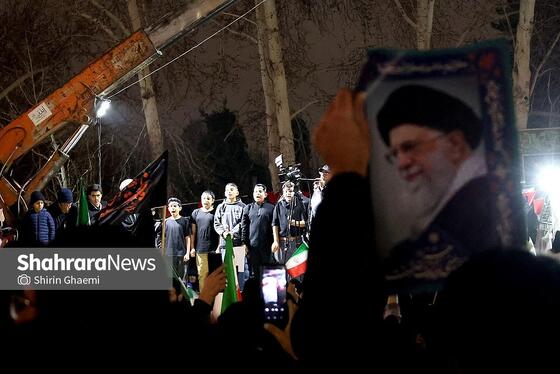 گزارش تصویری | مشهد ایستاده در کنار مدافعان وطن - ۴