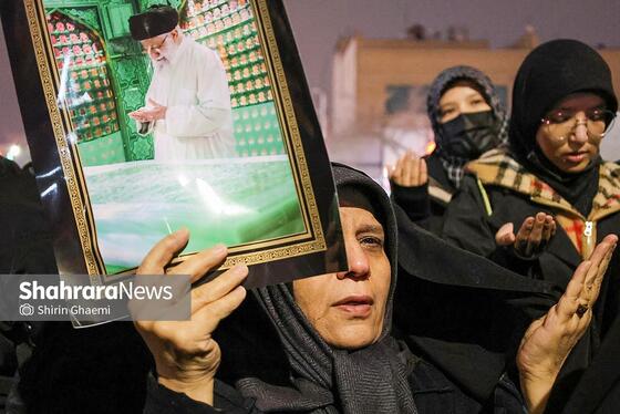 گزارش تصویری | مشهد ایستاده در کنار مدافعان وطن - ۴