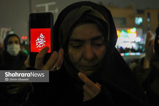 گزارش تصویری | مشهد ایستاده در کنار مدافعان وطن - ۴