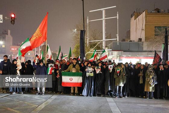 گزارش تصویری | مشهد ایستاده در کنار مدافعان وطن - ۴