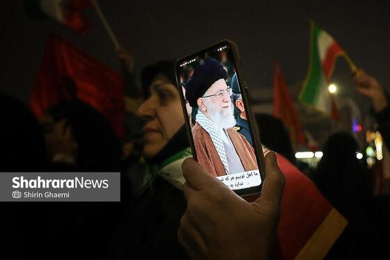 گزارش تصویری | مشهد ایستاده در کنار مدافعان وطن - ۴