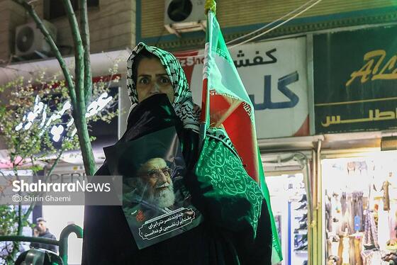 گزارش تصویری | مشهد ایستاده در کنار مدافعان وطن - ۴