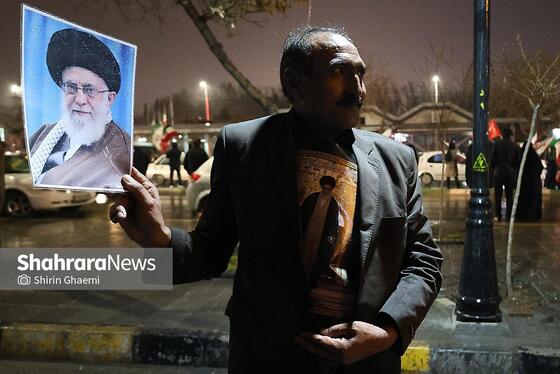 گزارش تصویری | مشهد ایستاده در کنار مدافعان وطن - ۴