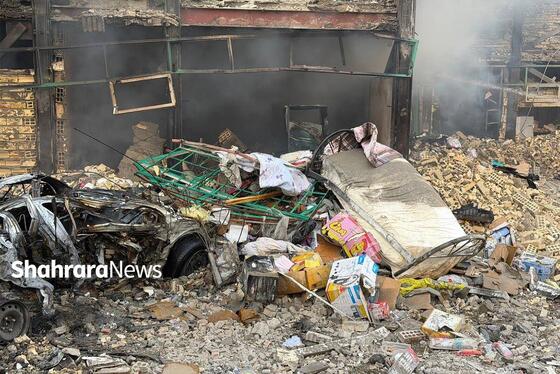 گزارش تصویری | بمباران یک منطقه مسکونی دیگر در تهران