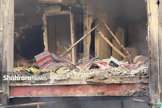 گزارش تصویری | بمباران یک منطقه مسکونی دیگر در تهران