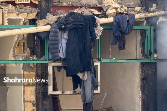 گزارش تصویری | بمباران یک منطقه مسکونی دیگر در تهران