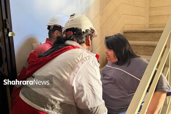 گزارش تصویری | بمباران یک منطقه مسکونی دیگر در تهران