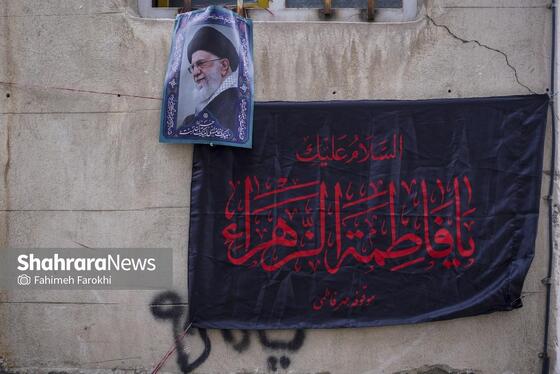 گزارش تصویری | نقش تصویر رهبر شهید انقلاب در کوچه‌های شهر