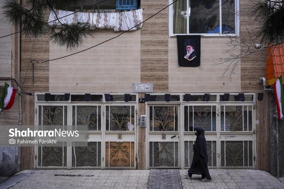گزارش تصویری | نقش تصویر رهبر شهید انقلاب در کوچه‌های شهر