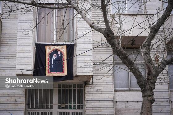 گزارش تصویری | نقش تصویر رهبر شهید انقلاب در کوچه‌های شهر