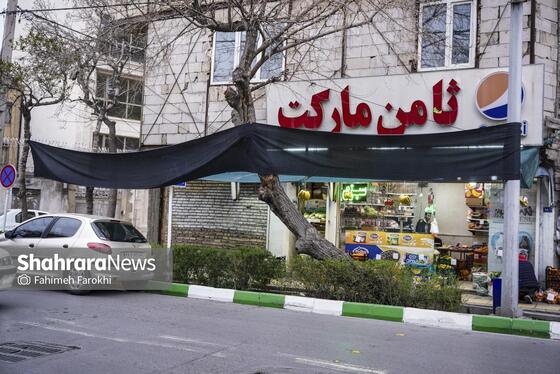 گزارش تصویری | نقش تصویر رهبر شهید انقلاب در کوچه‌های شهر