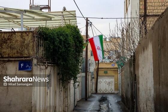 گزارش تصویری | نقش تصویر رهبر شهید انقلاب در کوچه‌های شهر