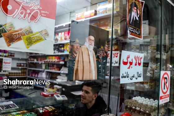 گزارش تصویری | نقش تصویر رهبر شهید انقلاب در کوچه‌های شهر