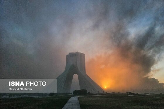 گزارش تصویری | آزادی پس از حملات امروز غرب تهران