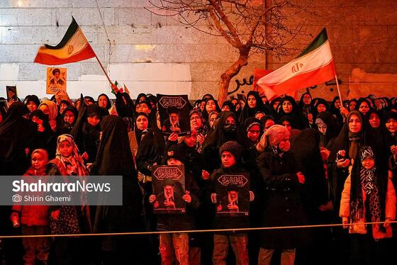 گزارش تصویری | حضور پرشور مردم مشهد در اجتماع خودجوش خونخواهی امام شهید امت ۲