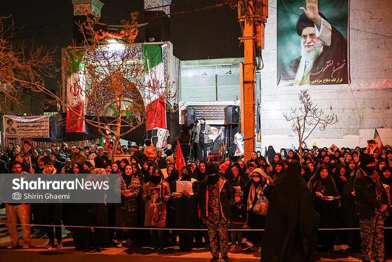 گزارش تصویری | حضور پرشور مردم مشهد در اجتماع خودجوش خونخواهی امام شهید امت ۲