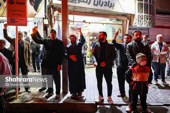 گزارش تصویری | حضور پرشور مردم مشهد در اجتماع خودجوش خونخواهی امام شهید امت ۲