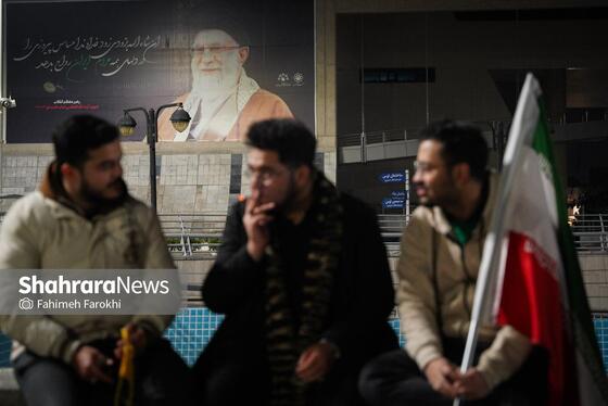 گزارش تصویری | حضور پرشور مردم مشهد در اجتماع خودجوش خونخواهی امام شهید امت ۳