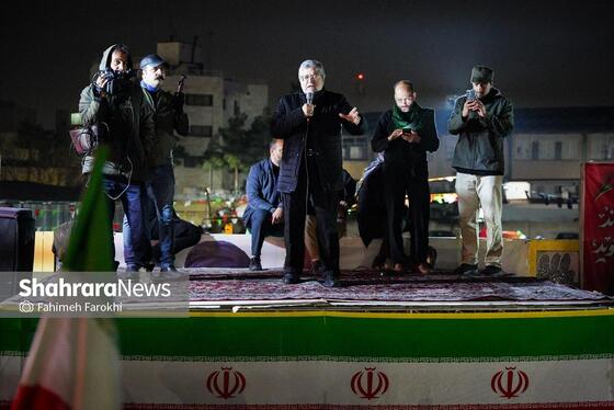 گزارش تصویری | حضور پرشور مردم مشهد در اجتماع خودجوش خونخواهی امام شهید امت ۳